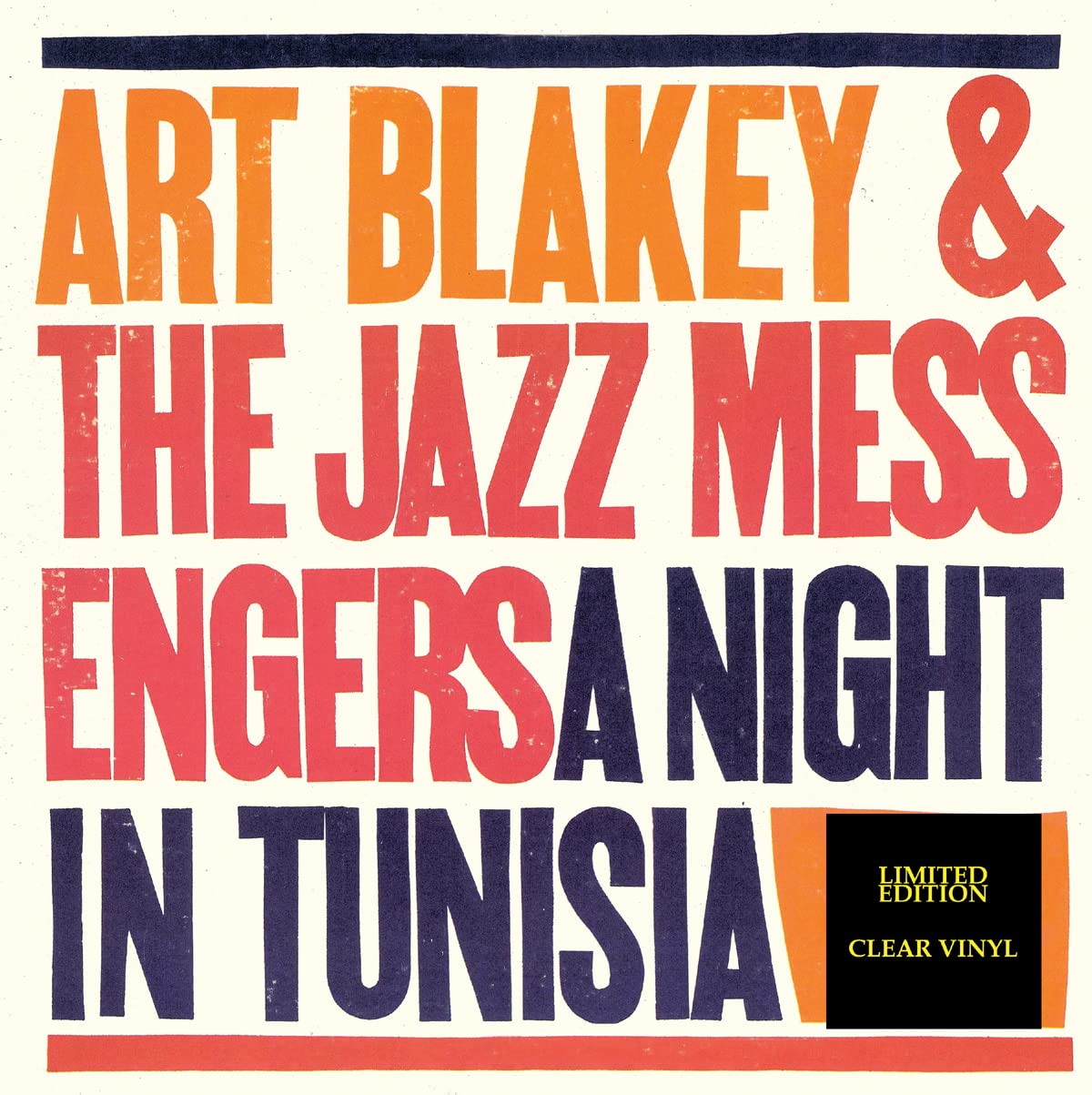 Art Blakey & The Jazz Messengers A Night In Tunisia (Clear) (Винил)