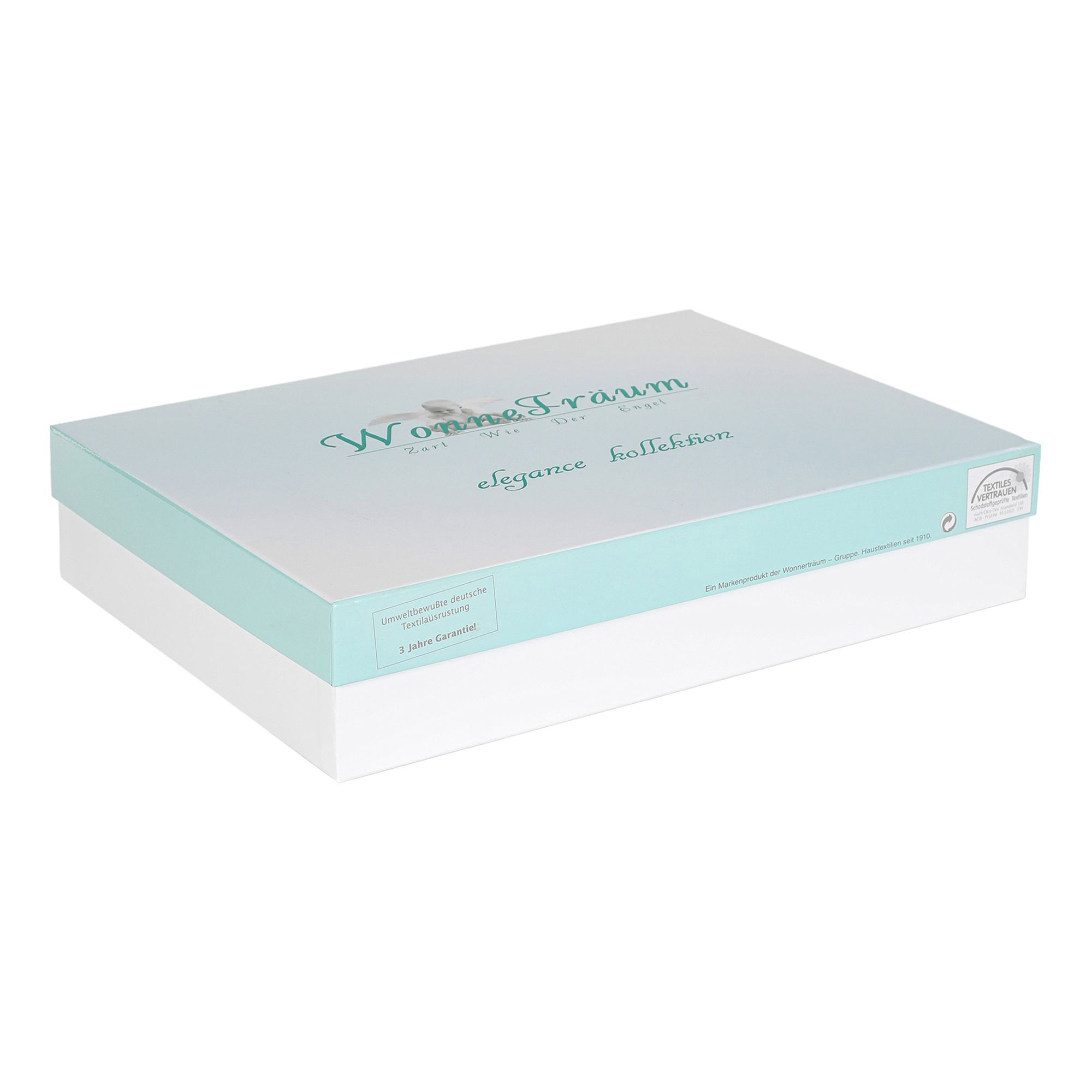 

Комплект постельного белья Wonne Traum Elegance Apple garden семейный смесовой серый
