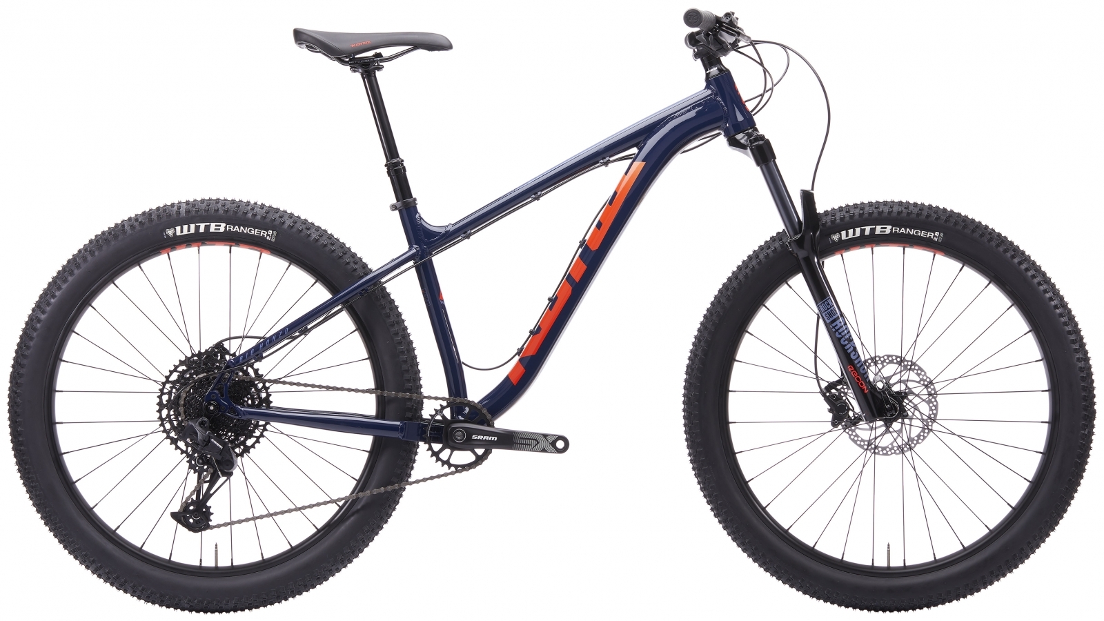 фото Горный велосипед kona big honzo (2020); синий; размер md
