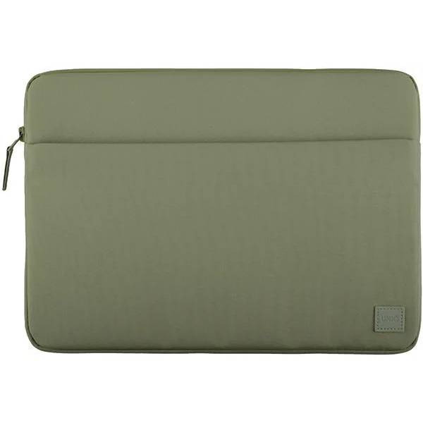 Чехол для ноутбука унисекс Uniq Vienna RPET fabric Laptop sleeve ShockSorb 14 зеленый 3732₽