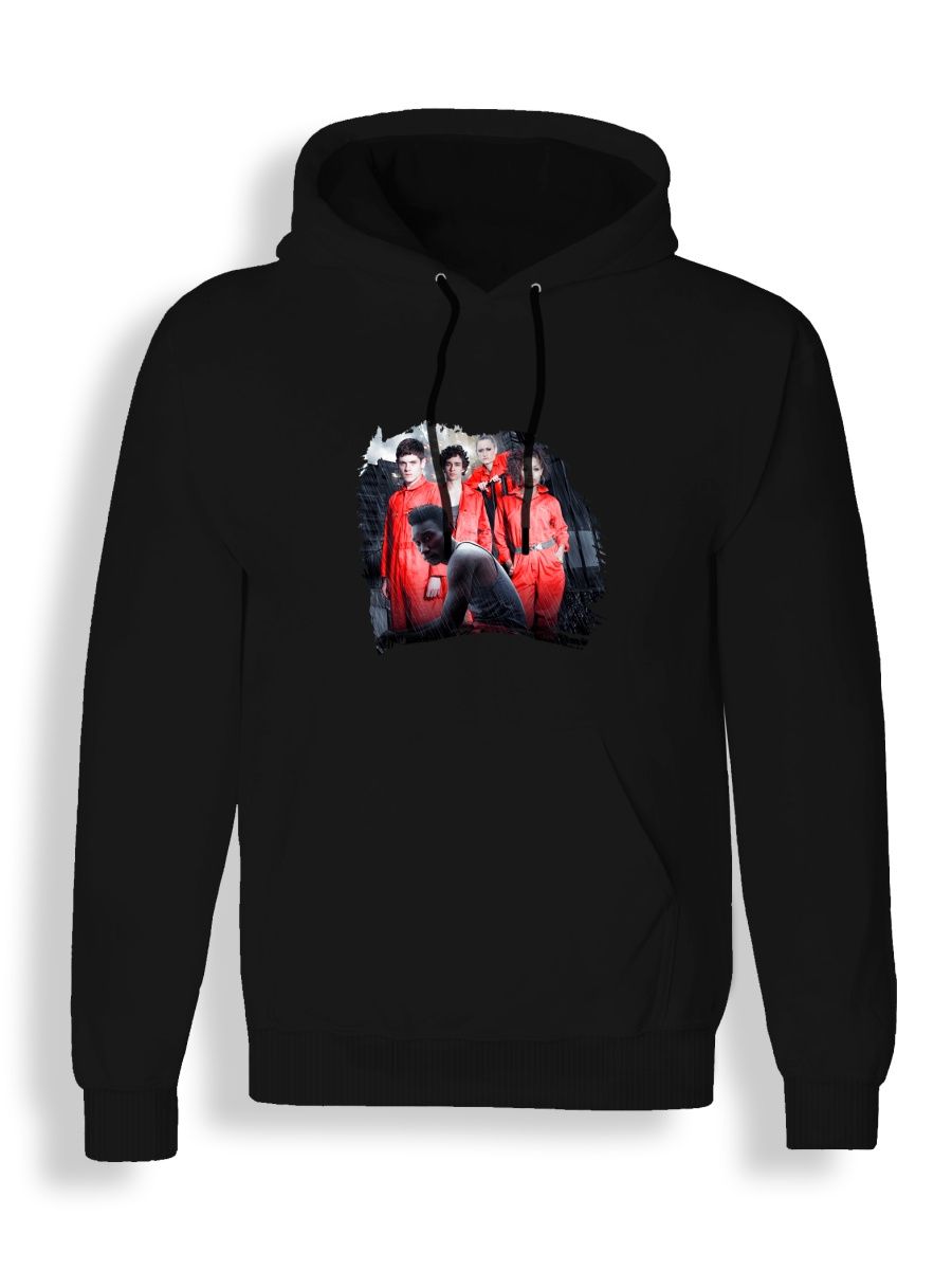 

Худи унисекс СувенирShop Отбросы/Misfits/Сериал 7 черное L, "Отбросы/Misfits/Сериал" 7