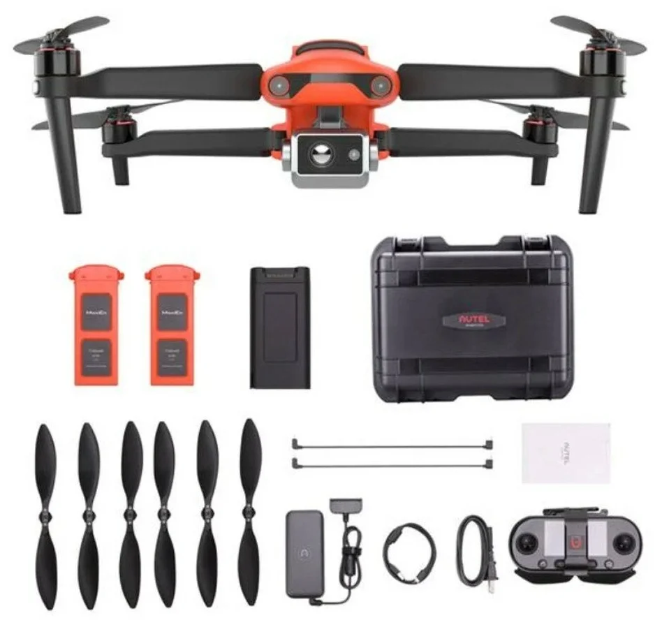 

Квадрокоптер Autel Robotics Autel EVO II DUAL 640Т Rugged Bundle V2 оранжевый, Autel EVO II DUAL 640Т Rugged Bundle V2