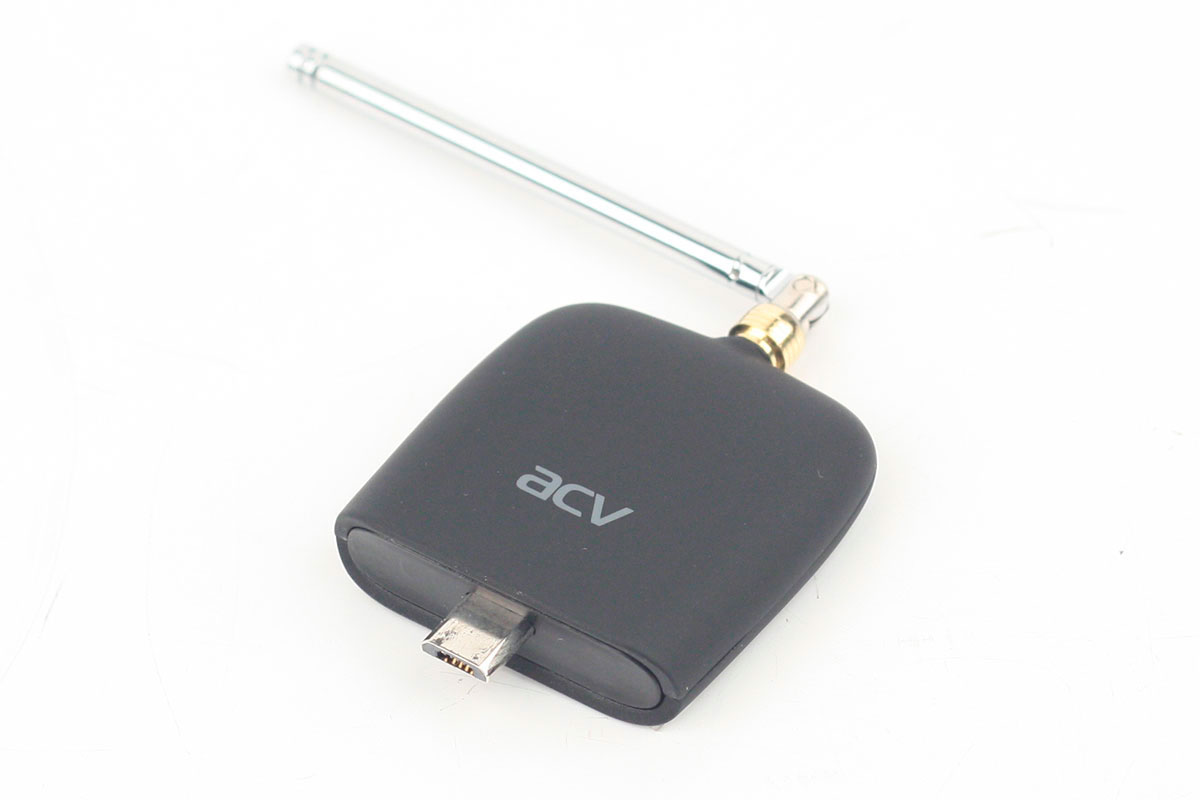 Тюнер ACV TR44-105M ACV TR44-105M DVB-T2 тюнер для устройств на Android 4-8/HD/Micro USB/2  - купить