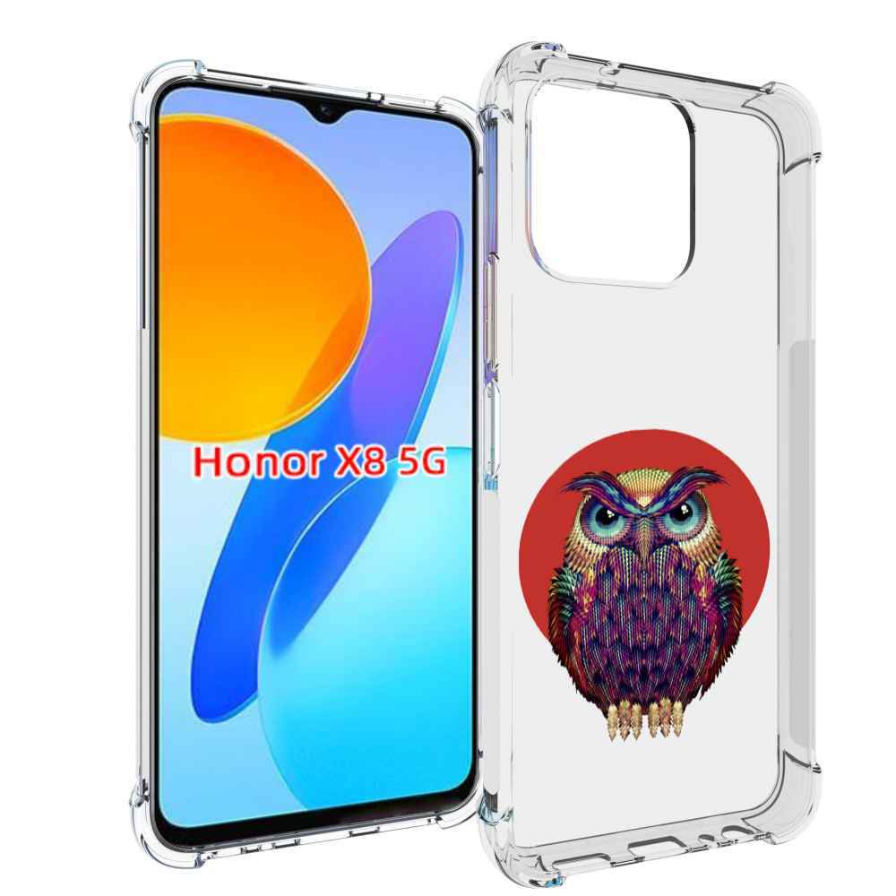 

Чехол MyPads Сова 3 для Honor X8 5G, Прозрачный, Tocco