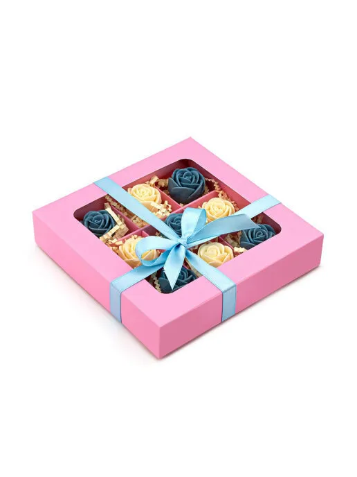 

Набор конфет из 9 шоколадных роз CHOCO STORY M9-R-BG