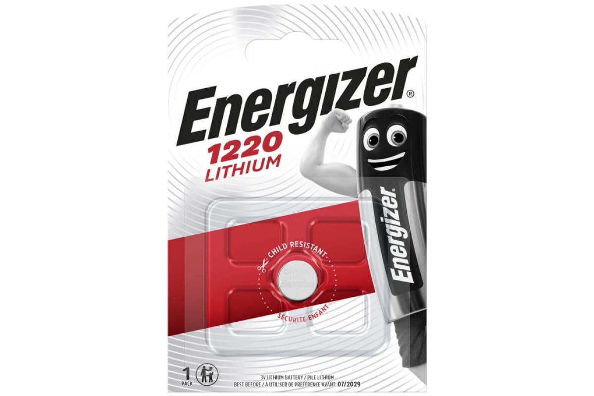 

ENERGIZER Батарейка-таблетка CR1220 ENERGIZER