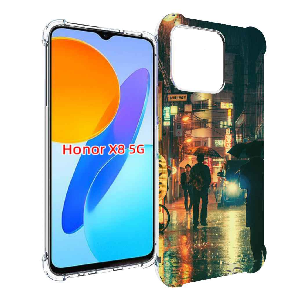 

Чехол MyPads Токио-сеул для Honor X8 5G, Прозрачный, Tocco