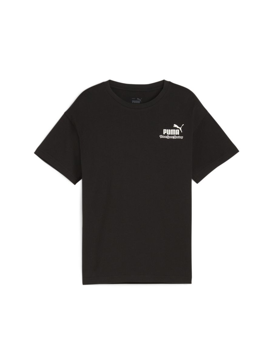 

Футболка Puma Ess+Mid 90s Graphic Tee B, черный, 152, 67923801