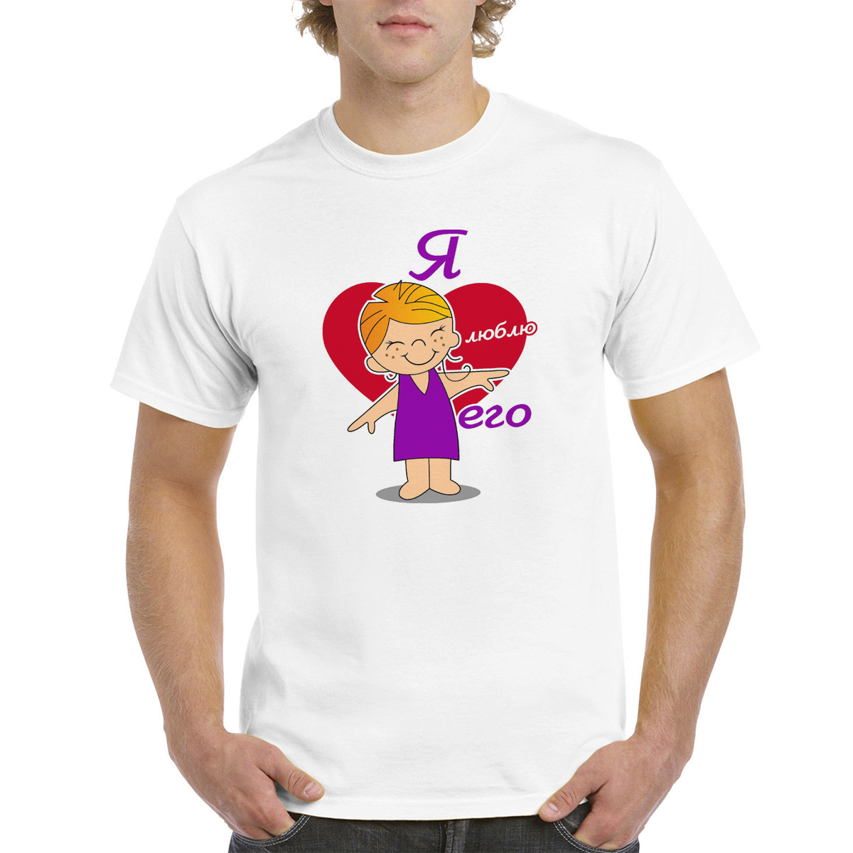 

Футболка женская CoolPodarok M0113982 белая 48 RU, Белый, M0113982