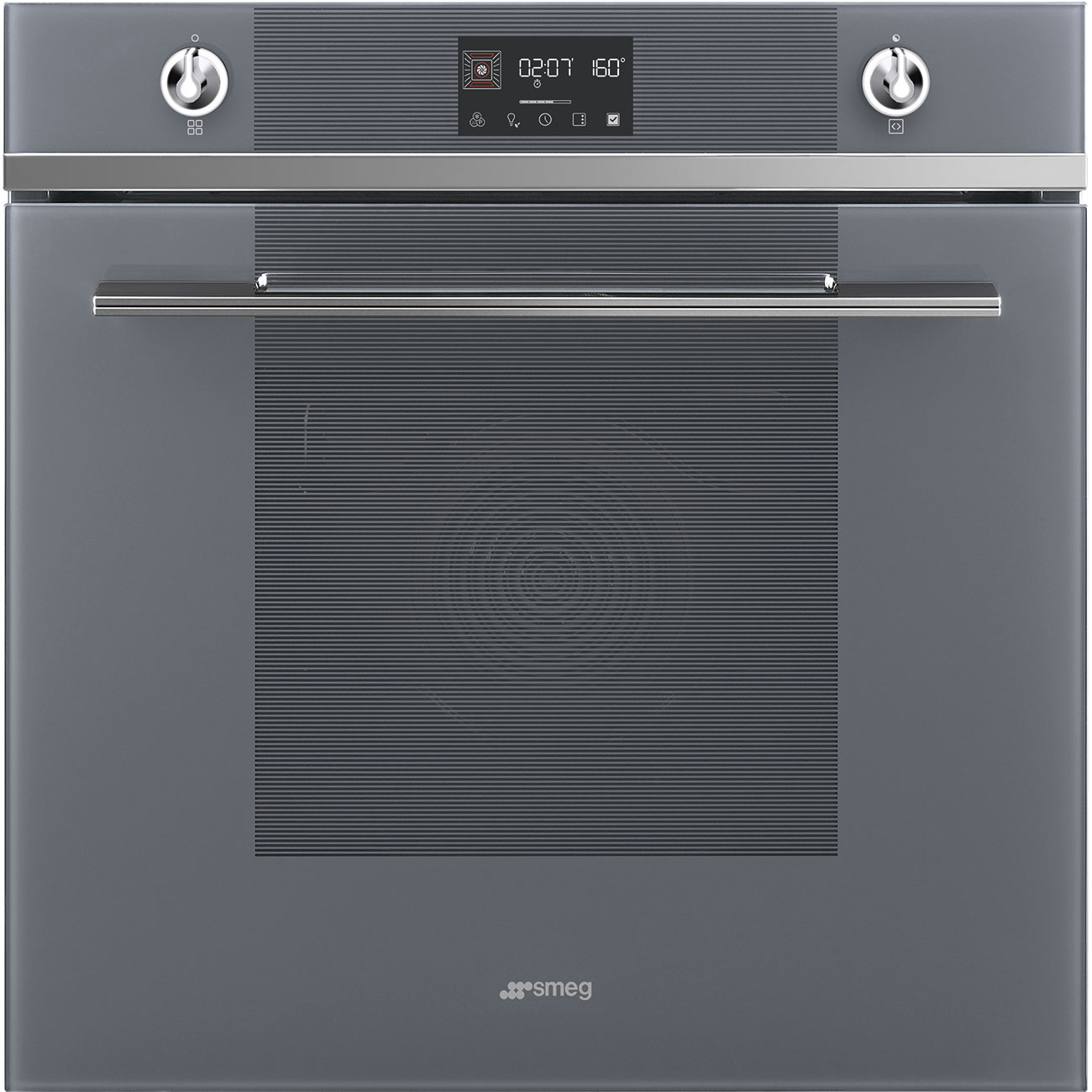 фото Встраиваемый электрический духовой шкаф smeg so6102ts