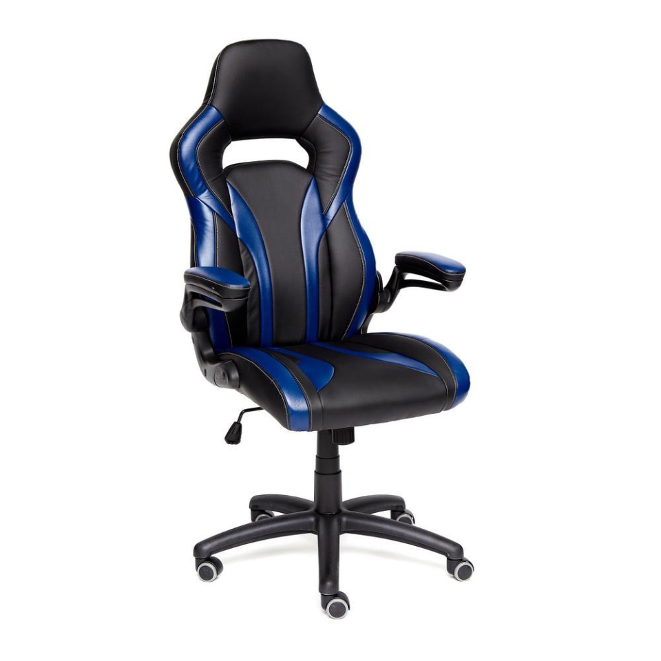 

КреслоTetChair Rocket кож/зам, черный/темно-синий, Rocket