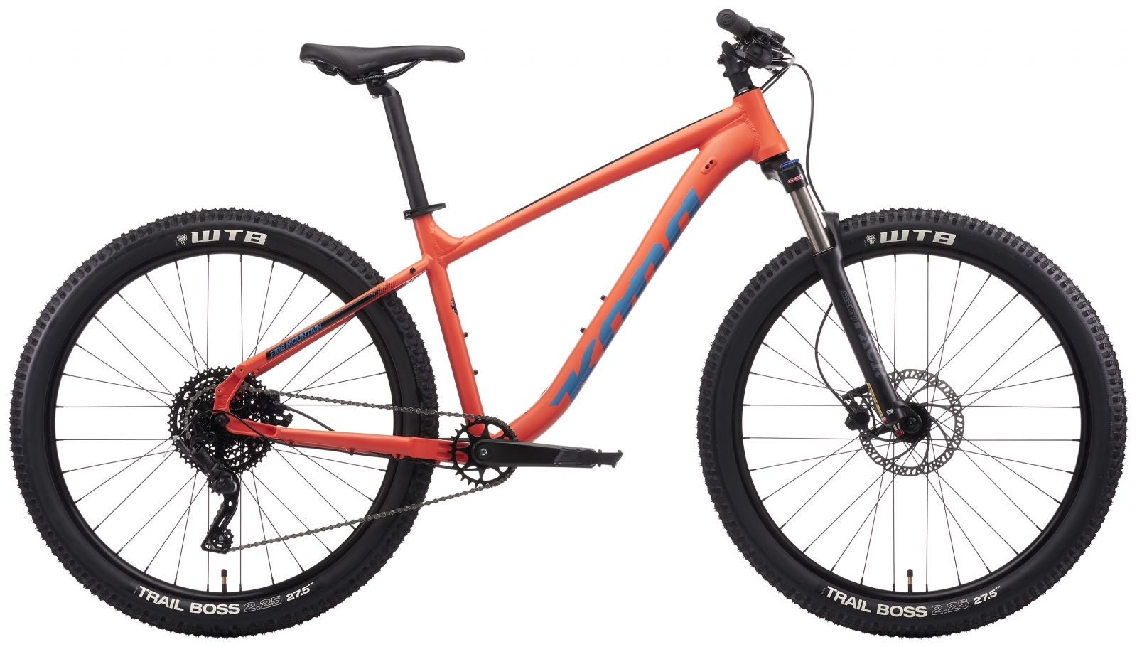 фото Горный велосипед kona fire mountain (2021) sm оранжевый
