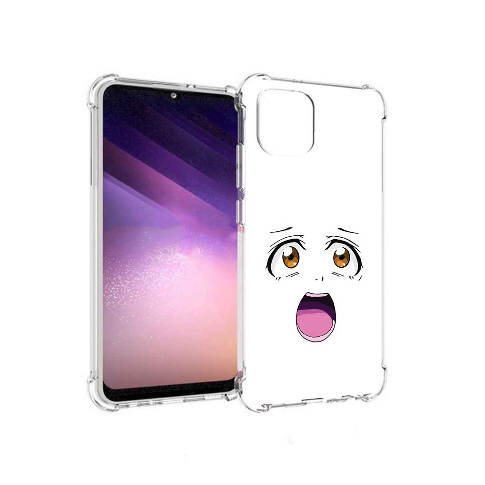 

Чехол MyPads Tocco для Samsung Galaxy A03 аниме лицао (PT226903.537.223), Прозрачный, Tocco