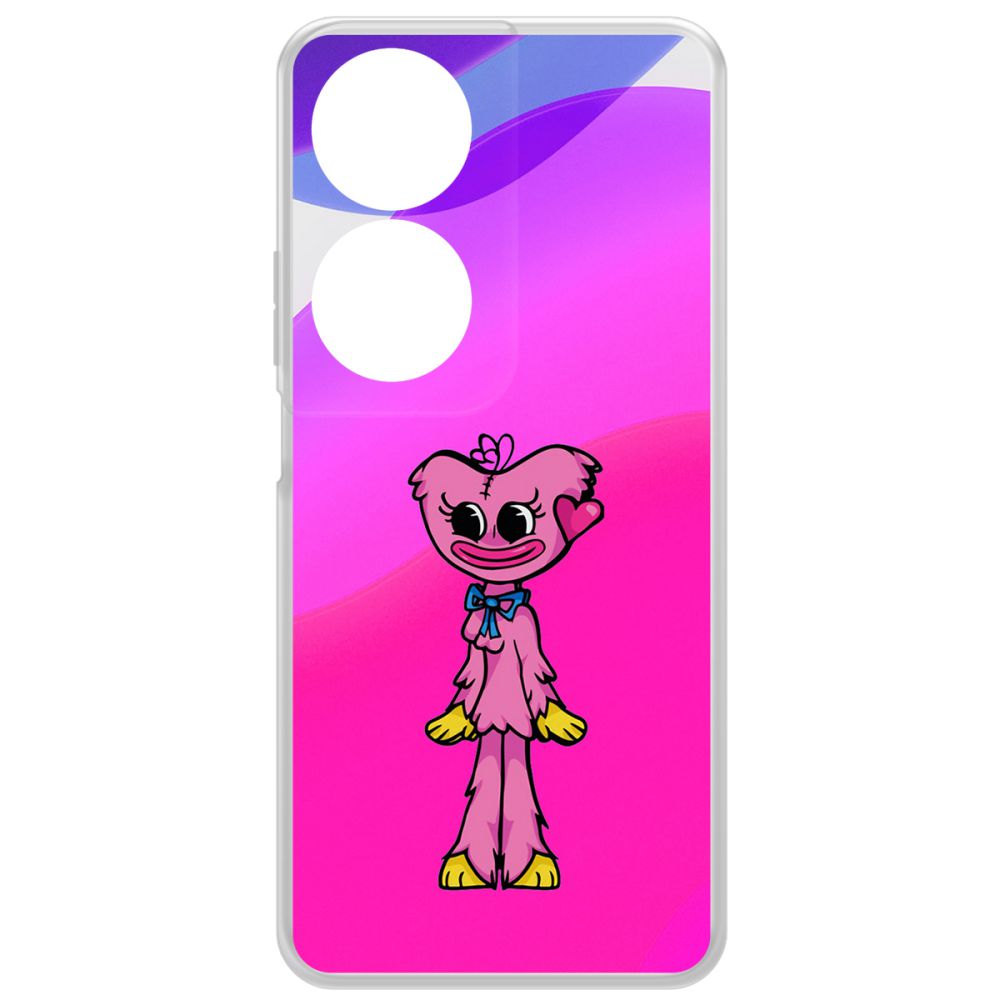 

Чехол-накладка Krutoff Clear Case Хаги Ваги - Киси Миси для Honor X7b, Прозрачный