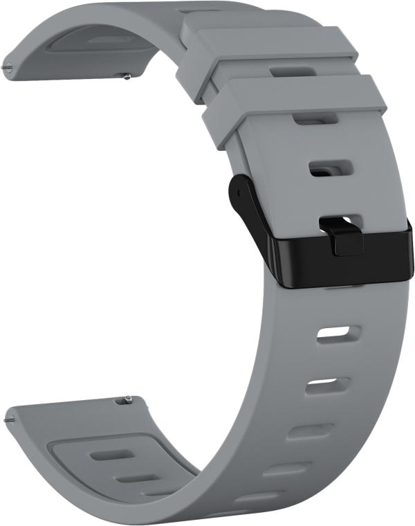 

Ремешок силиконовый GSMIN Blow 20 для Samsung Galaxy Watch 4 Classic 44мм (Серый)