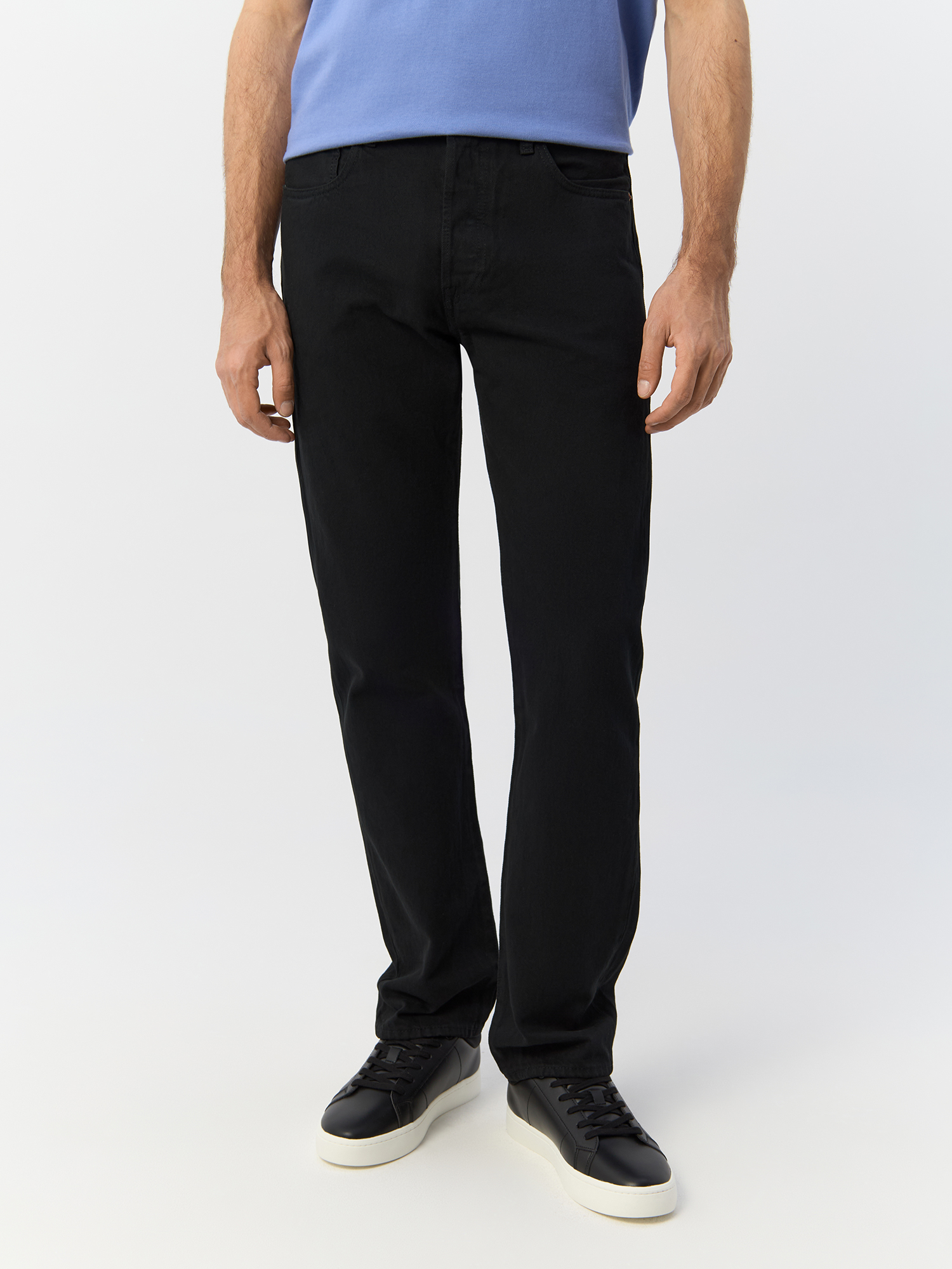 

Джинсы мужские Levi's 00501-0165-34 черные 33, Черный, 00501