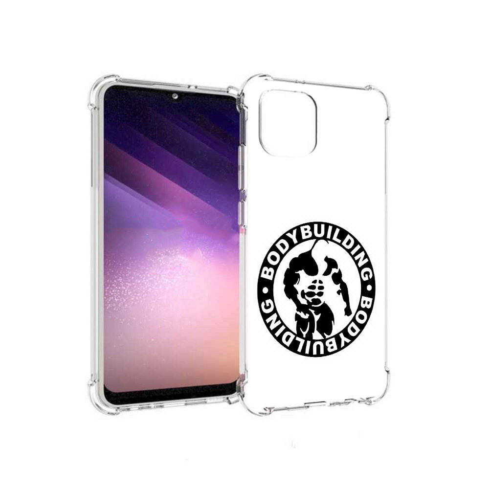 

Чехол MyPads Tocco для Samsung Galaxy A03 бодибилдинг (PT226903.537.240), Прозрачный, Tocco