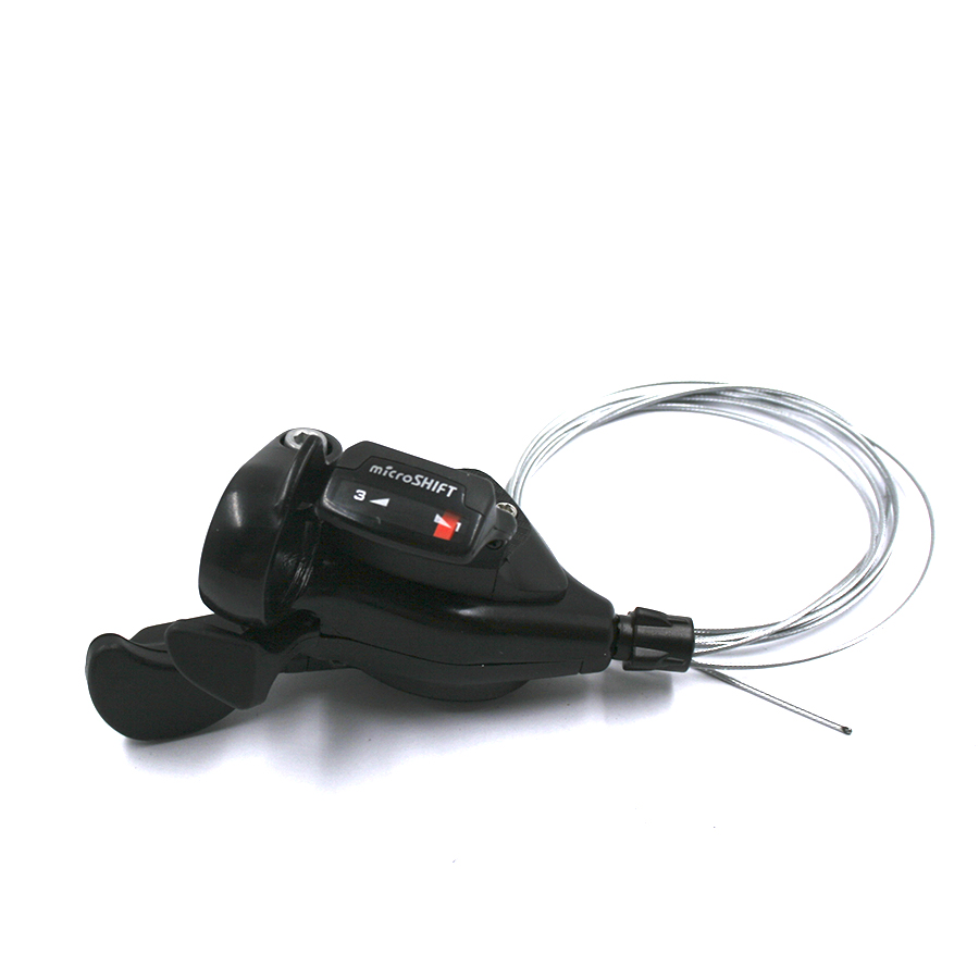 

Шифтер Microshift TS50-L левый 3 скорости трос 1800 мм X74063, Черный, TS50-L