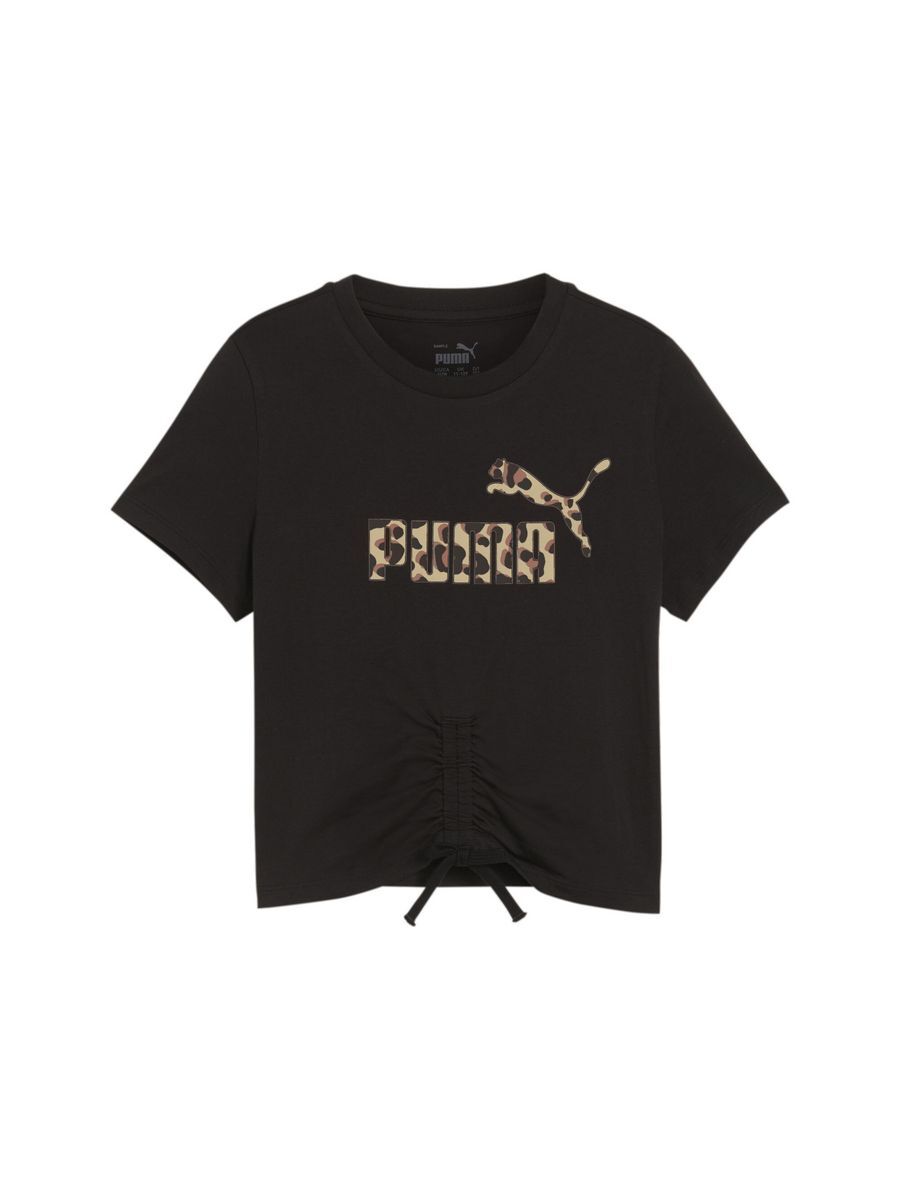 

Футболка Puma Ess+Animal Knotted Tee G, черный, 128, 67941701