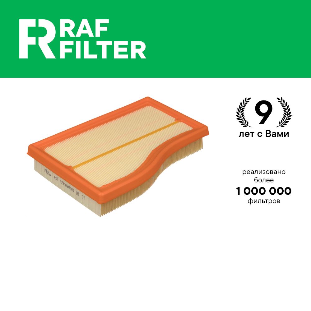 

Фильтр воздушный RAF Filter RSTA2820940004 Mercedes w177 1.3, w247 1.6 1.8 2л, CLA 200 180