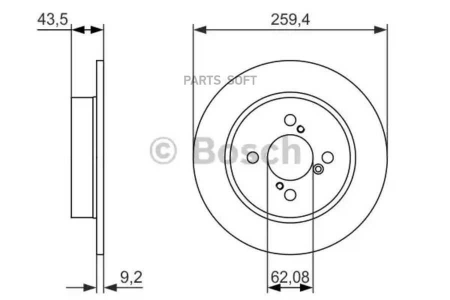 

0 986 479 792 диск тормозной задний Suzuki Swift 1.2/1.3 10>