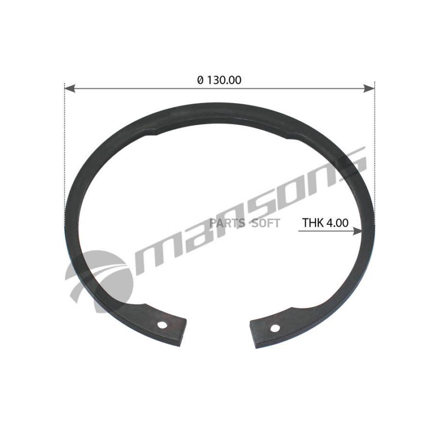 

300.359 стопор кольцо ступицы 128x4 DIN472 BPW ECO Plus 8-9t