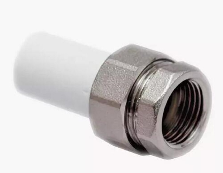 

Ниппель PP-R RTP 14281 DN20, в/р, 1/2", белый