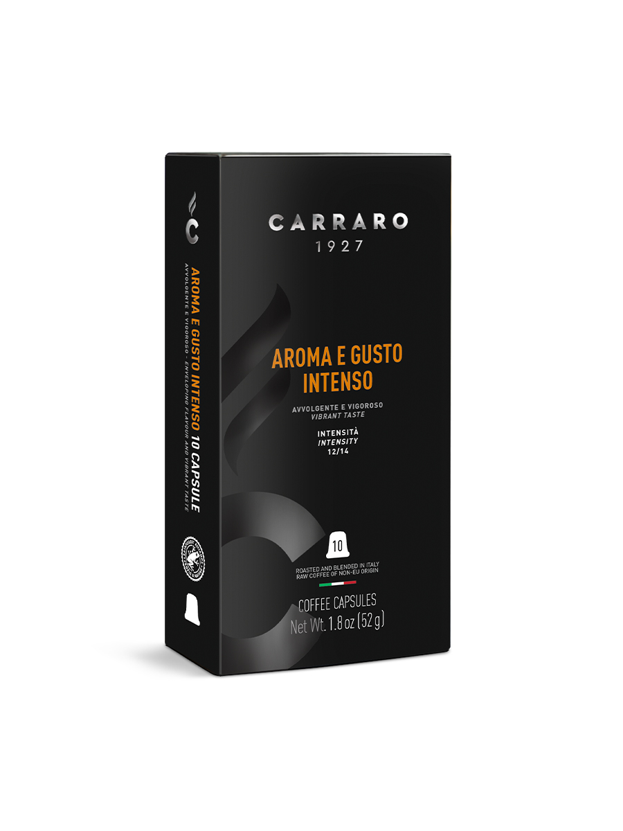 фото Кофе в капсулах системы nespresso carraro aroma e gusto intenso 10 шт.