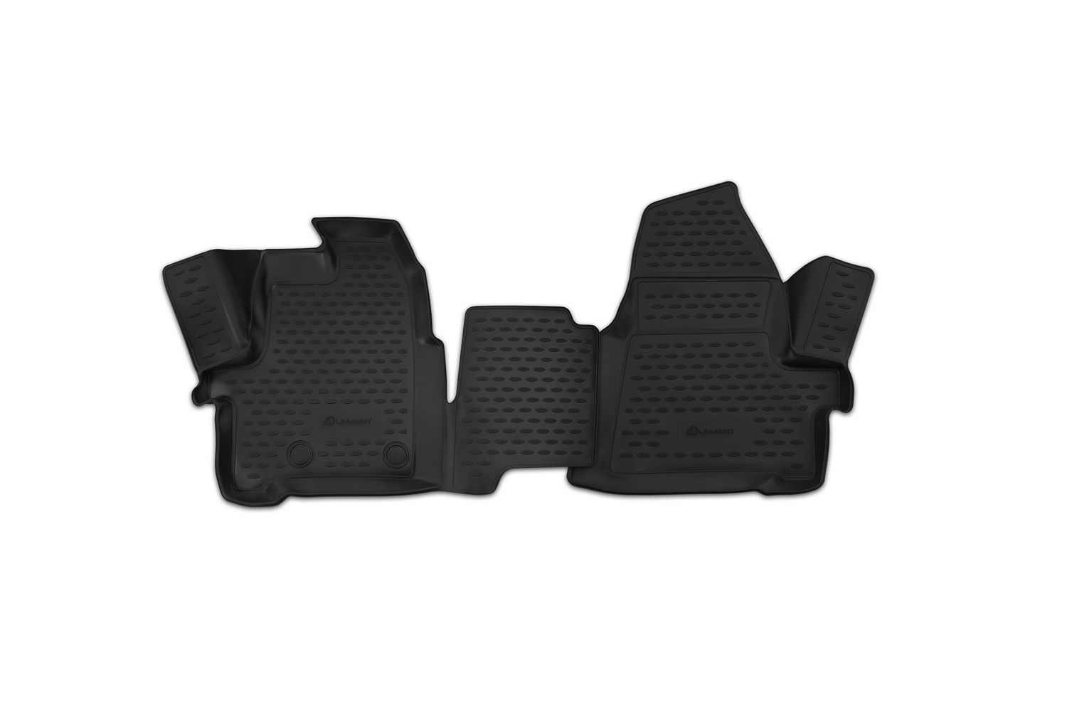 фото Коврики 3d в салон ford transit (1+2 seats) 2014-2015, 2шт. (полиуретан) element