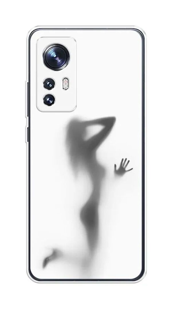 

Чехол Awog на Xiaomi 12S "Стекло в душе", Белый;серый, 316050-7