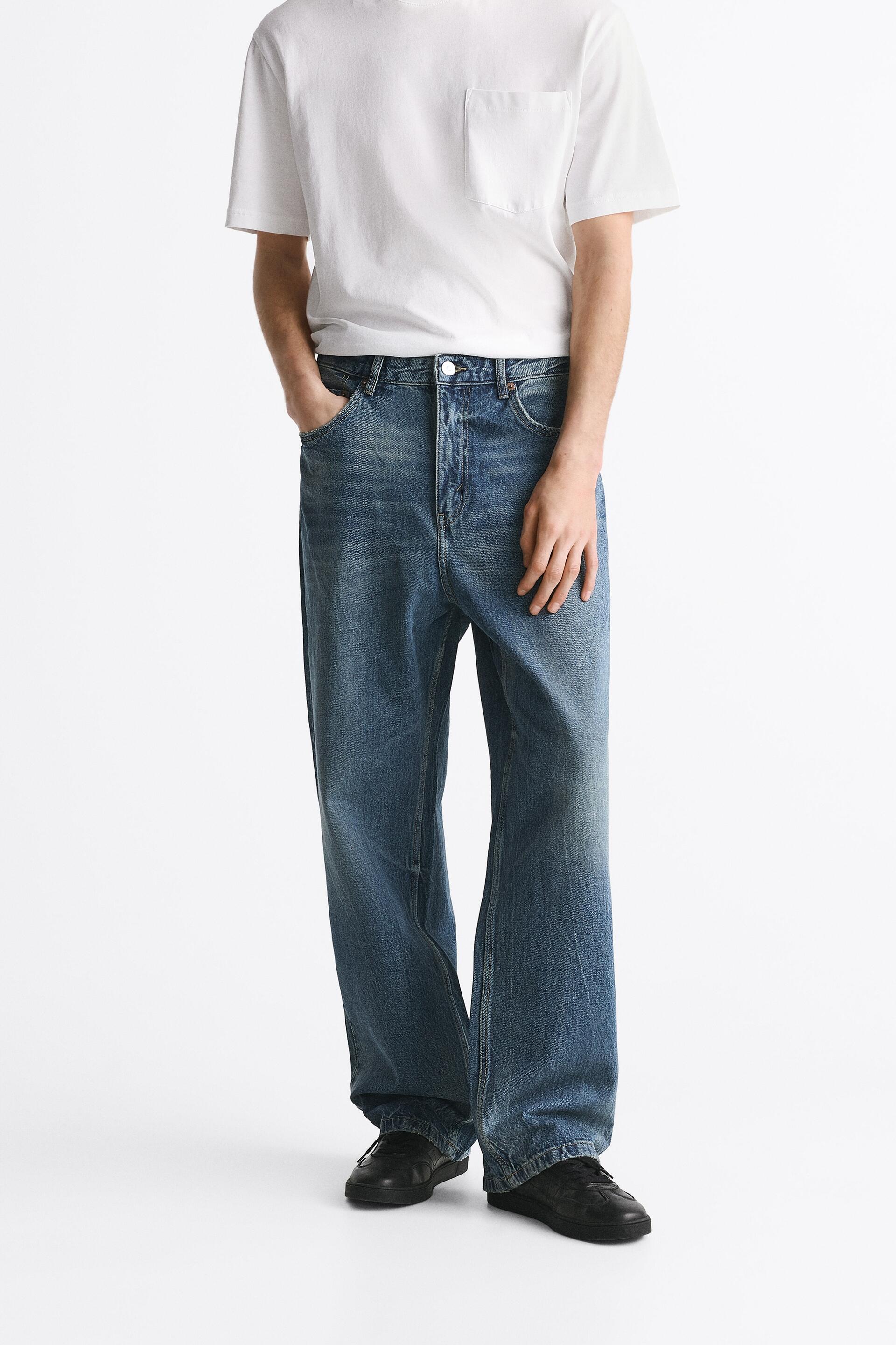 

Джинсы мужские ZARA 01538485 синие 44 (доставка из-за рубежа), 01538485