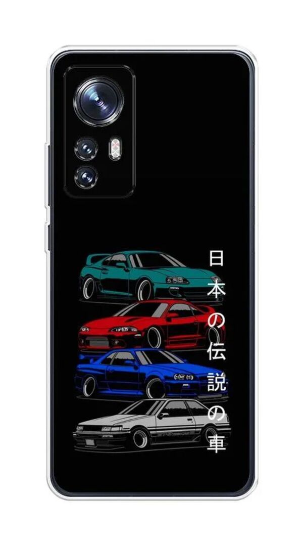 

Чехол Awog на Xiaomi 12S "JDM Legend cars", Разноцветный, 316050-5