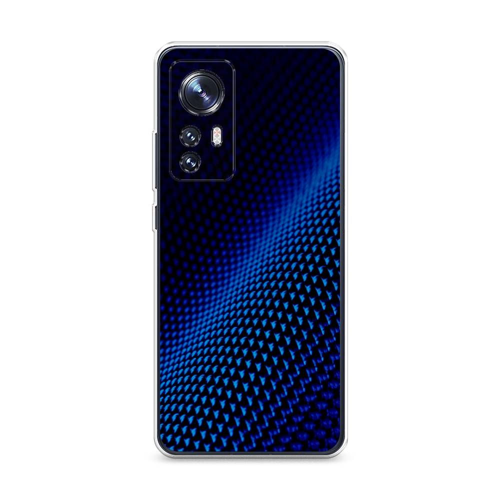 

Чехол Awog на Xiaomi 12S "Синий карбон", 316050-3