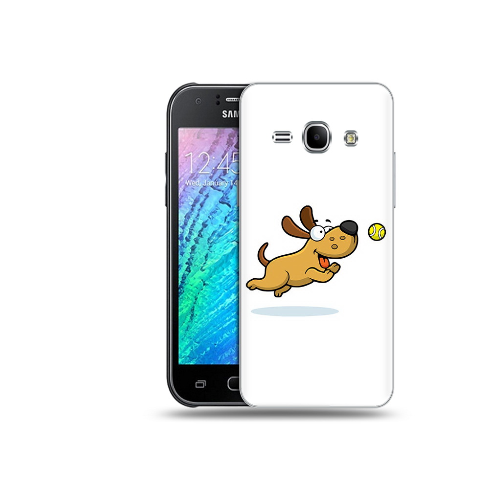 

Чехол MyPads Tocco для Samsung Galaxy J1 пёсик (PT12095.602.563), Прозрачный, Tocco