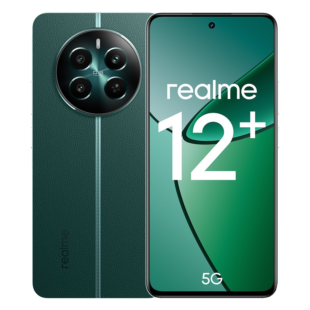 Смартфон realme 12+ 5G 12/512 ГБ, зеленый