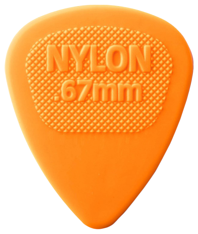 Медиатор DUNLOP 443R.67 100030675378 оранжевый