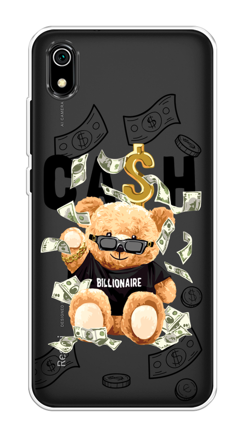 

Чехол на Xiaomi Redmi 7A "Big cash", Черный;серый;бежевый, 35450-6