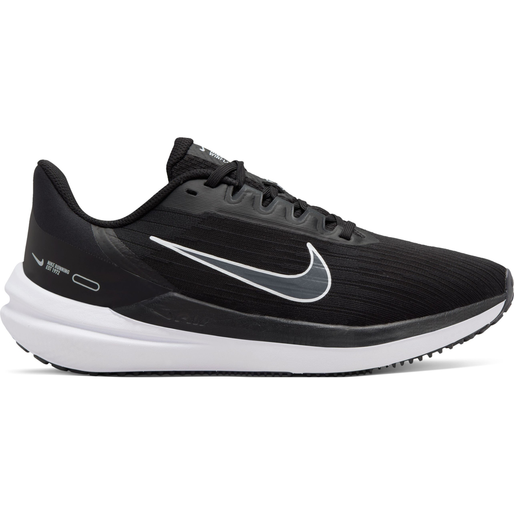 

Кроссовки женские Nike Air Winflo 9 DD8686 черные 40 RU, Черный, Air Winflo 9
