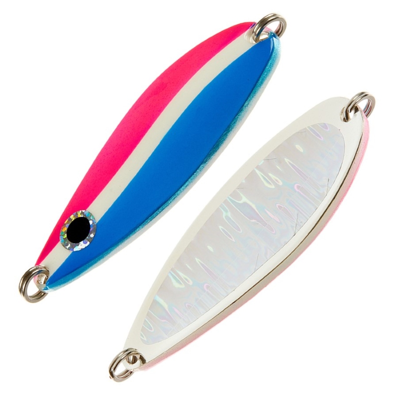 

Блесна колеблющаяся Higashi Akiaji spoon 45g #25, Белый;разноцветный, Akiaji Spoon