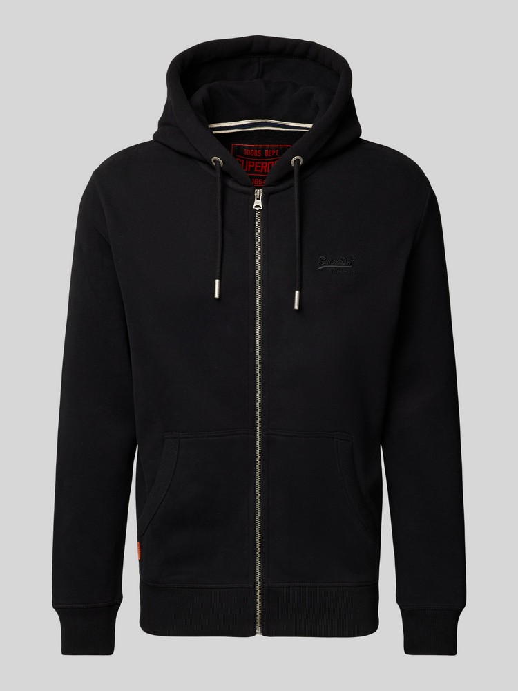 

Толстовка мужская Superdry M2013116A черная M, Черный, M2013116A