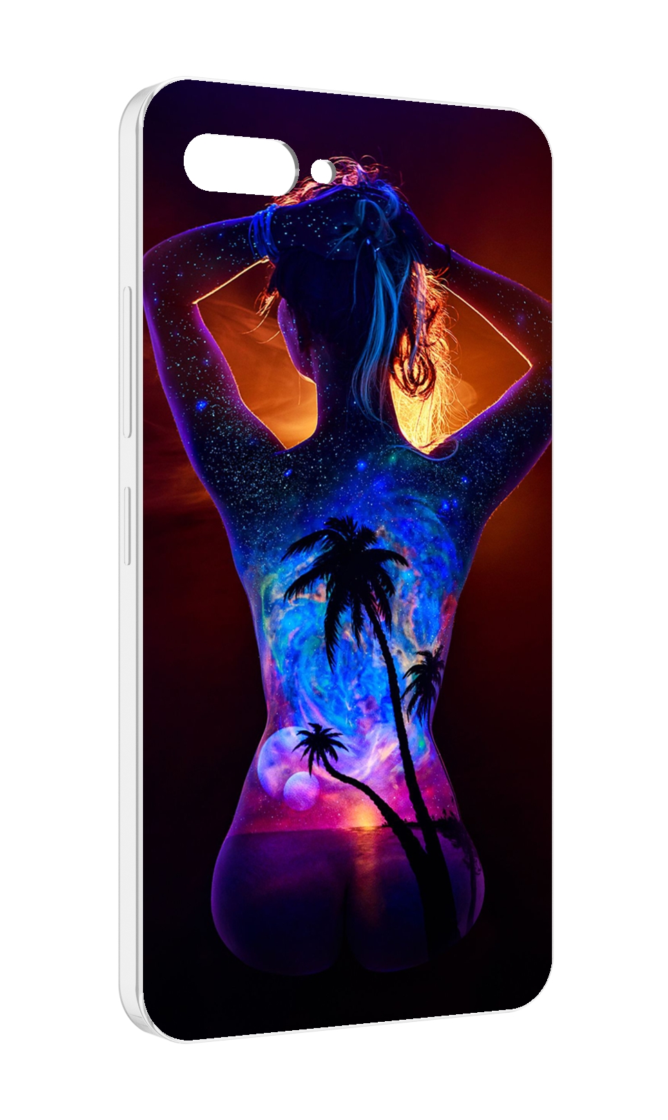 

Чехол MyPads Девушка-и-пальмы женский для ITEL A25 / ITEL A25 Pro / ITEL A35, Прозрачный, Tocco