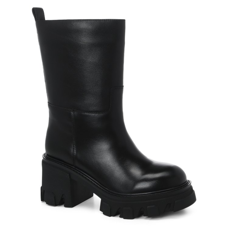 

Полусапоги женские Tendance 219012-91F черные 38 EU, Черный, 219012-91F