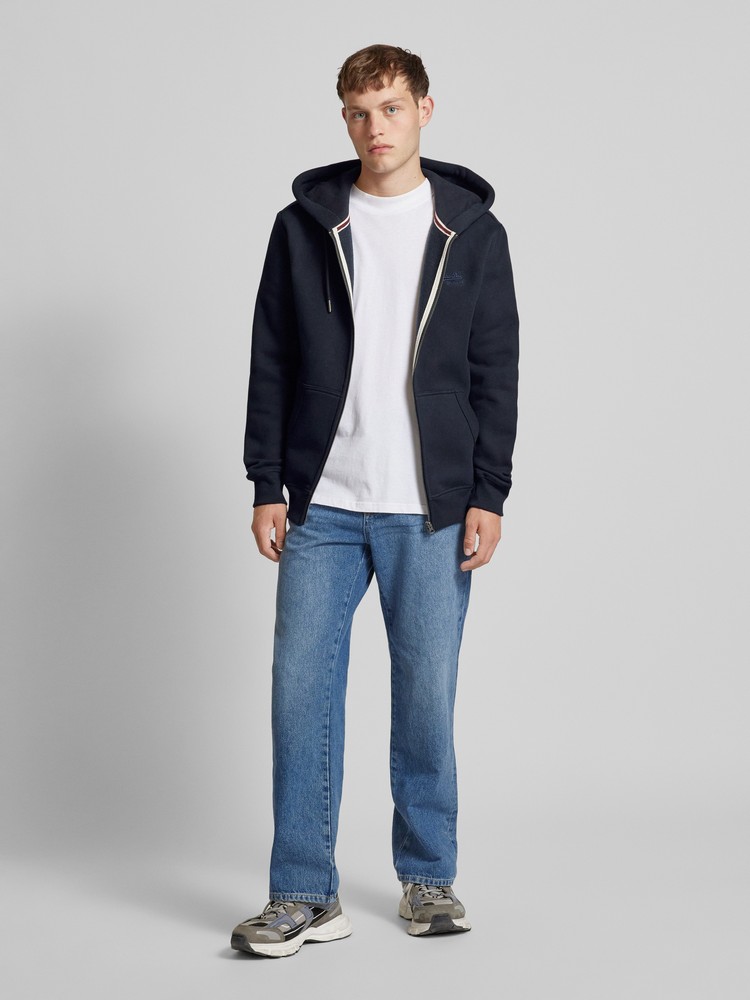 

Толстовка мужская Superdry M2013116A синяя L, Синий, M2013116A