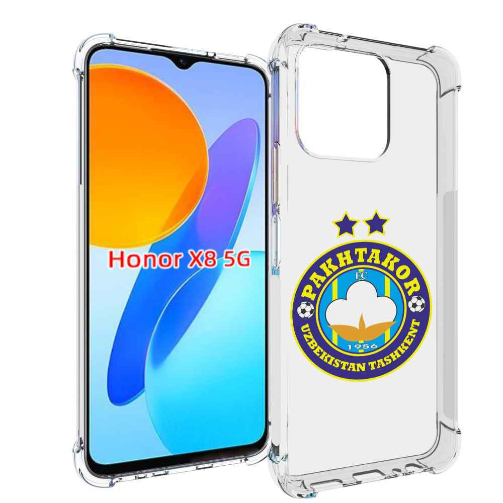 

Чехол MyPads Фк Пахтакор Pakhtakor мужской для Honor X8 5G, Прозрачный, Tocco