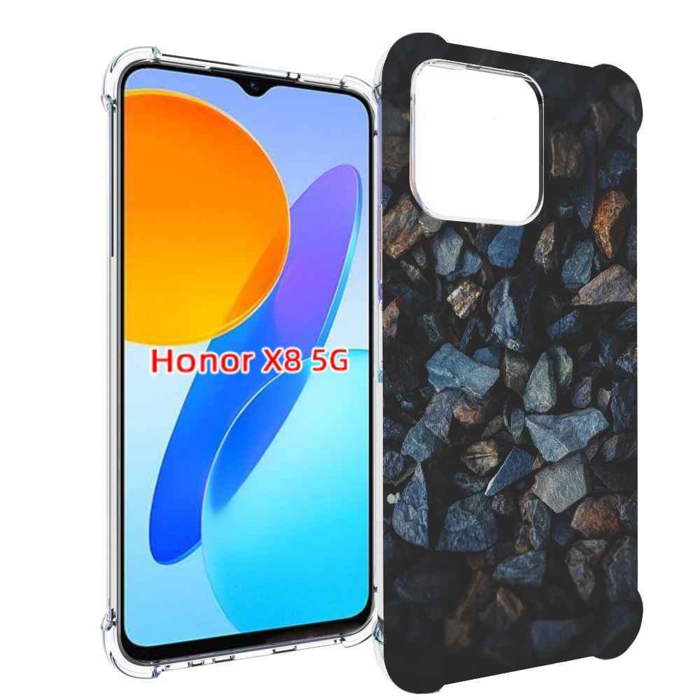 

Чехол MyPads Фон для сторис в инстаграм для Honor X8 5G, Прозрачный, Tocco