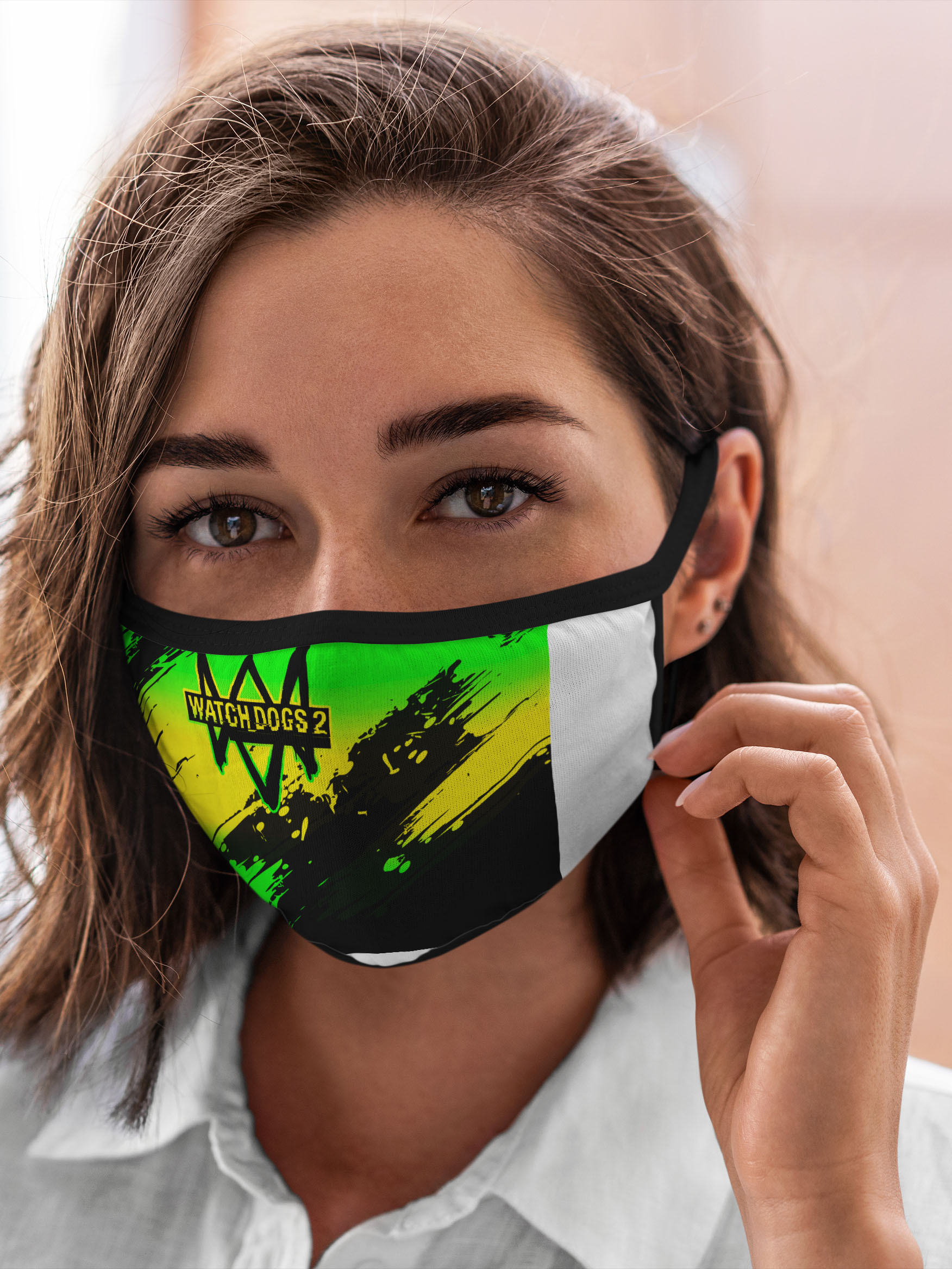 

Многоразовая маска унисекс Burnettie Watch Dogs 2, Разноцветный, Watch Dogs 2