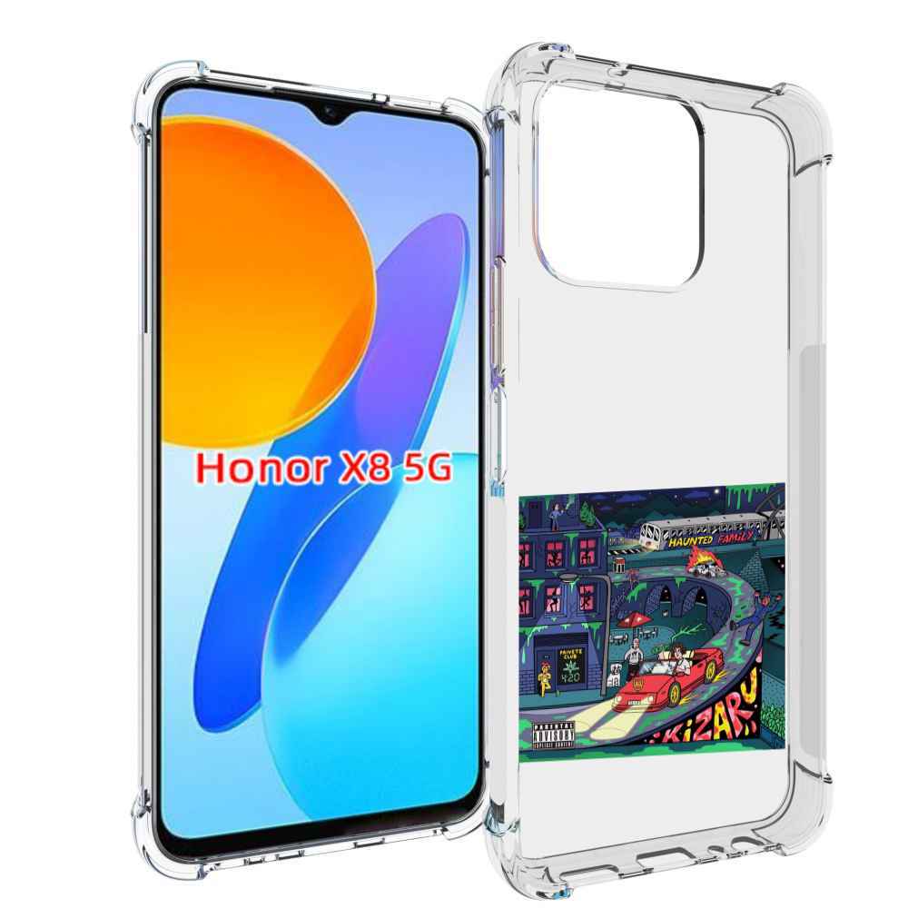

Чехол MyPads Яд (альбом Kizaru) для Honor X8 5G, Прозрачный, Tocco