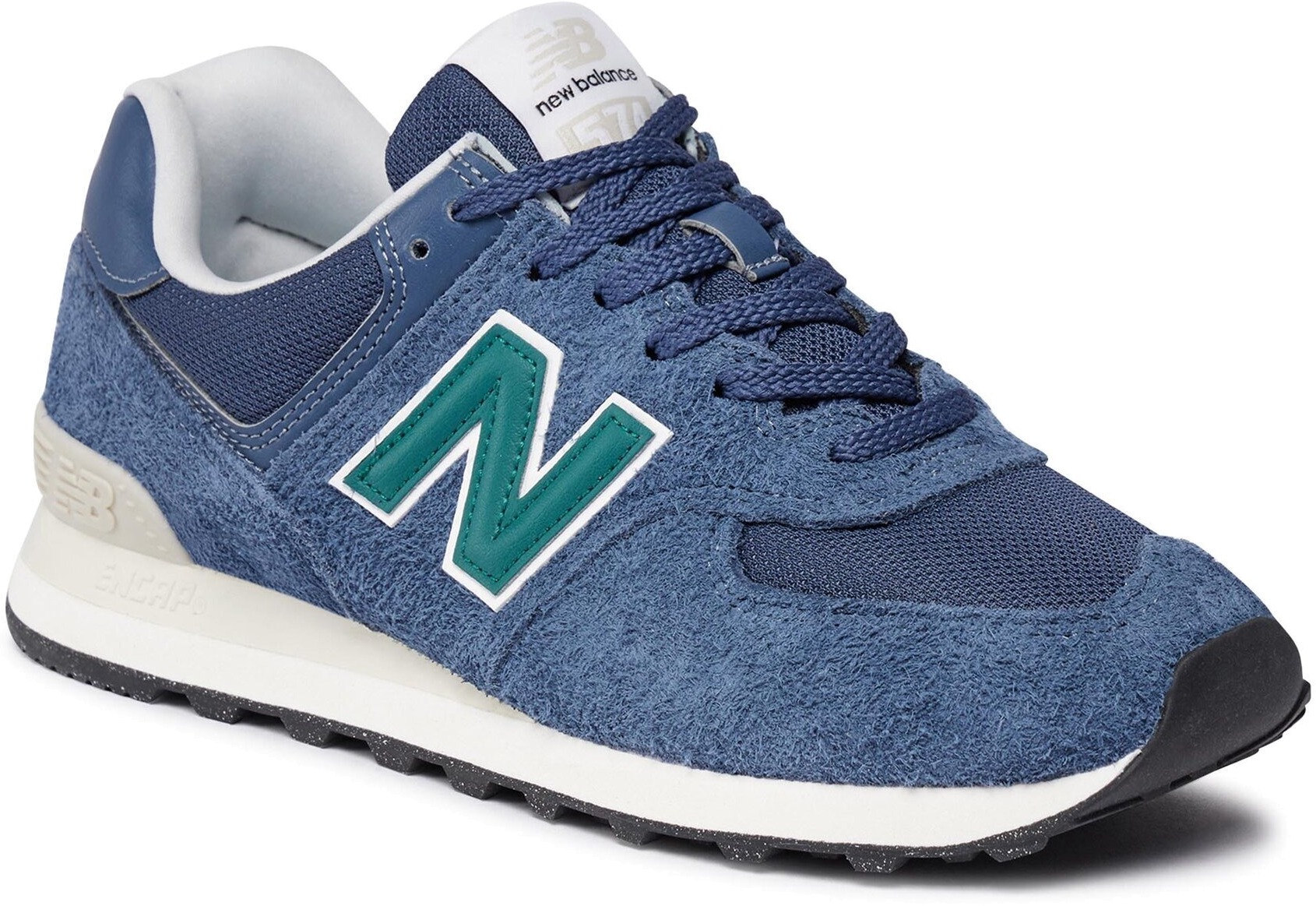 

Кроссовки унисекс New Balance 574 синие 8 US, Синий, 574