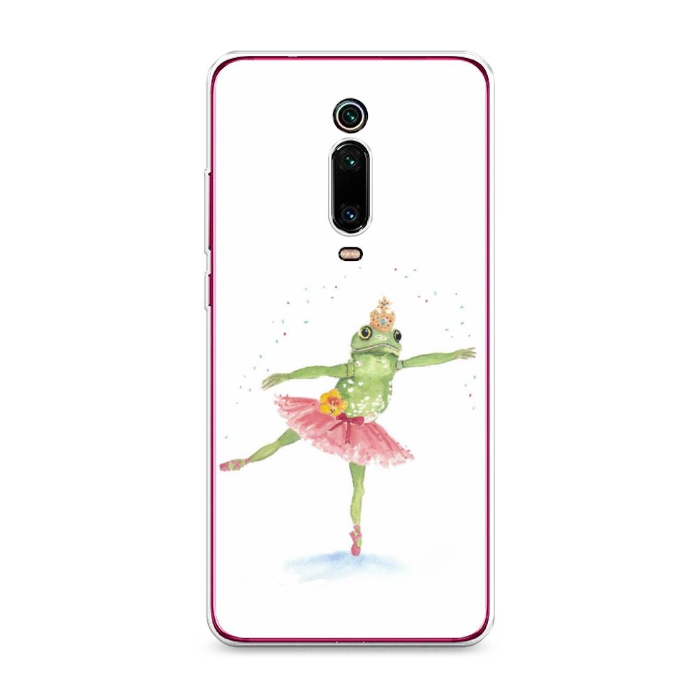 

Чехол на Xiaomi Redmi K20/K20 Pro/Xiaomi Mi 9T/9T Pro "Лягушка-балерина", Зеленый, 35550-4