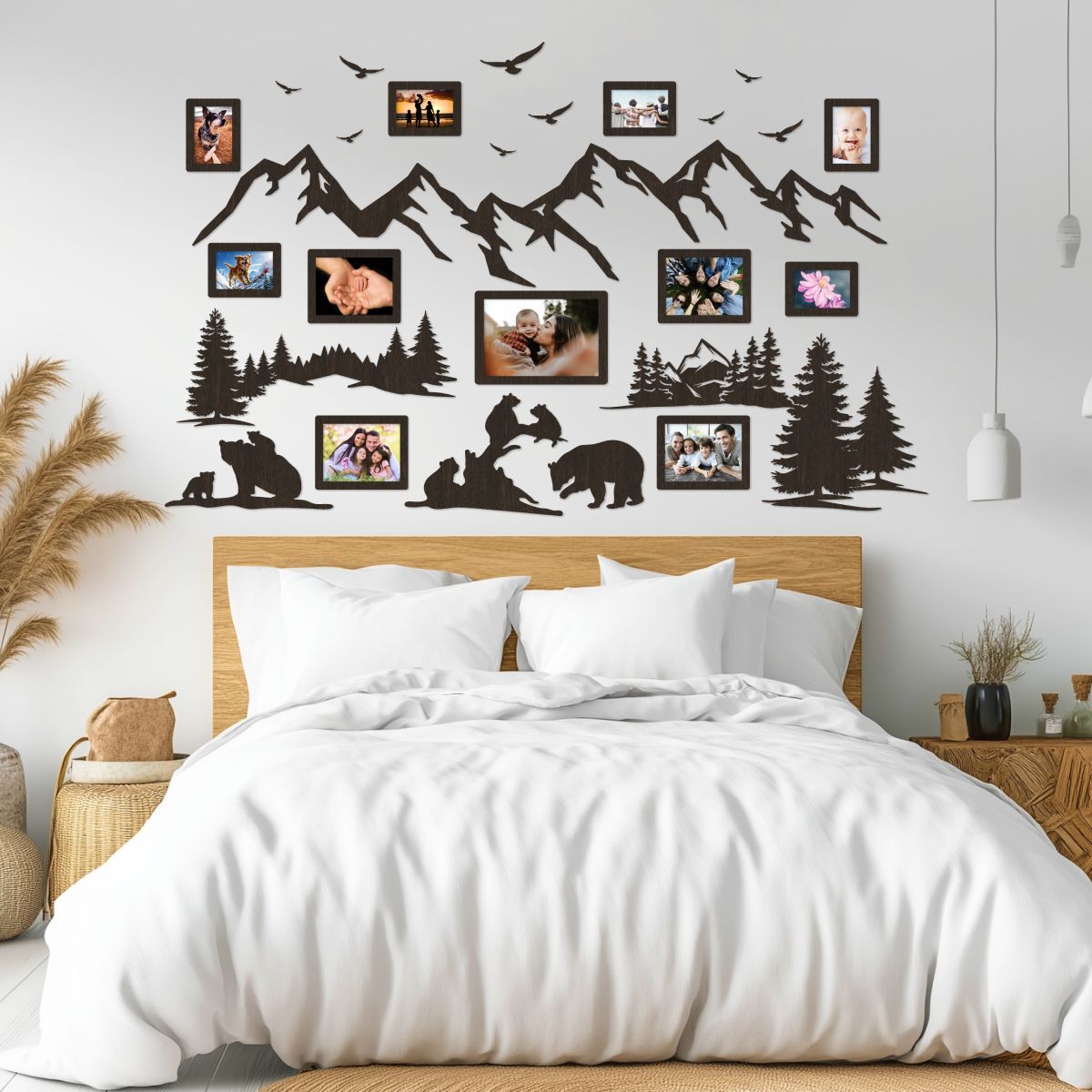 Фоторамка Трафаретово венге 11 шт 3990₽